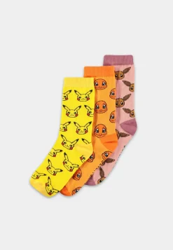 Pokémon Faces Socks (3Pack)