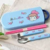 Ponyo on the Cliff Chopsticks, Spoon and Fork Set
