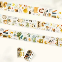 Pre-cut Cozy Hour Wide Washi Tape