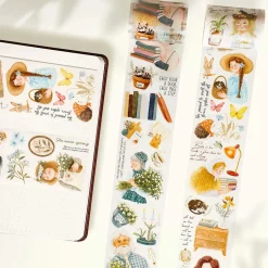Pre-cut Cozy Hour Wide Washi Tape