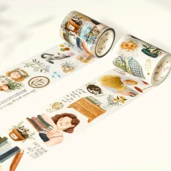 Pre-cut Cozy Hour Wide Washi Tape