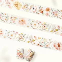 Pre-Cut Floral Finch PET Tape