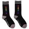 Pride Pixel Hearts Socks (36-46)