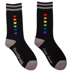 Pride Pixel Hearts Socks (36-46)