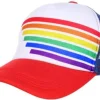 Pride Truckers Hat Red, White and Blue
