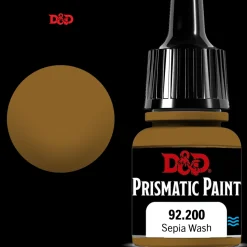 Prismatic Paint Sepia Wash 8 ml Dungeons & Dragons 5th Edition