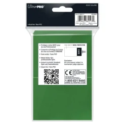 PRO-Matte Green Standard Size Sleeves (100)