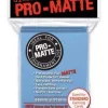 PRO-Matte Light Blue Standard Size Sleeves (50)