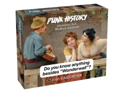 Punk History 2026 Day-to-Day Calendar: Classical Art, Modern Attitude