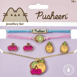 Pusheen Fruits Themed Jewellery Set