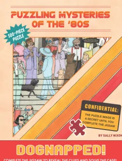 Puzzling Mysteries of the ’80s Dognapped! 500-Piece Puzzle