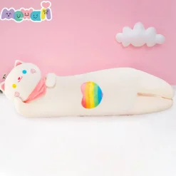 Rainbow Cat Lazy Family Plush Figure 95 cm
