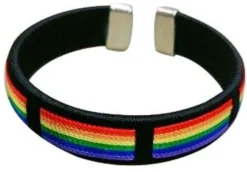 Rainbow Pride Cuff Bracelet