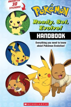 Ready, Set, Evolve! Handbook: With 3D Stickers (Pokémon)