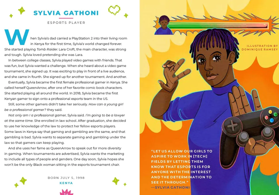 Rebel Girls Level Up: 25 Tales of Gaming and the Metaverse