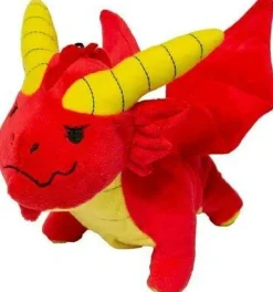 Red Dragon Plush Gamer Pouch Terningpose, Dungeons & Dragons