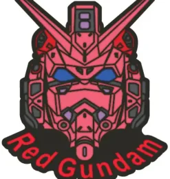Red Gundam Pin
