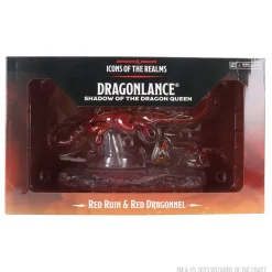 Red Ruin & Red Dragonnel Icons of the Realms Premium Painted Miniatures
