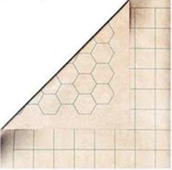 Reversible Battlemat 1.5 inch Squares/Hexes Battlemat