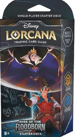 Rise of the Floodborn Amber & Sapphire Starter Deck Lorcana TCG