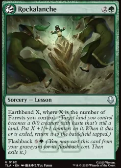Rockalanche (Enkeltkort)