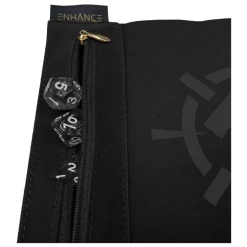Roll on a Scroll Bag with Dice Black /White (7)