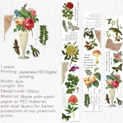 Romeo's Roses Wide PET Tape