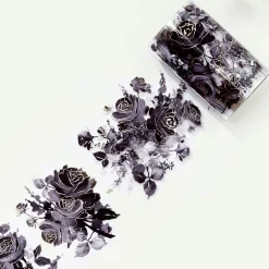 Rose Noir Wide PET Tape (GILDED)