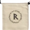Runic Beige & Black Dice Bag Terningpose