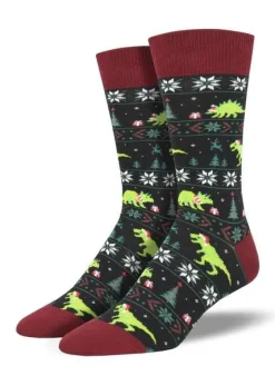 Santasaurus Rex Socks (40-46)