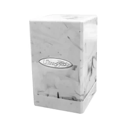 Satin Tower Marble White / Black (100+)