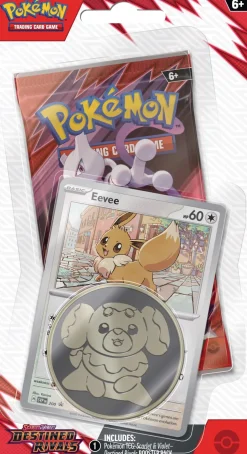 Scarlet & Violet Destined Rivals Eevee 1P Checklane Pack