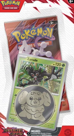 Scarlet & Violet Destined Rivals Zarude 1P Checklane Pack