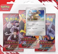 Scarlet & Violet Destined Rivals Kangaskhan 3P Blister Pack
