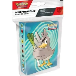 Scarlet & Violet Farfetch'd Spring 2025 Mini Binder With Booster Pack