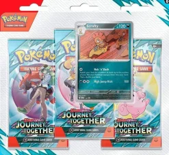 Scarlet & Violet Journey Together Scrafty 3P Blister Pack