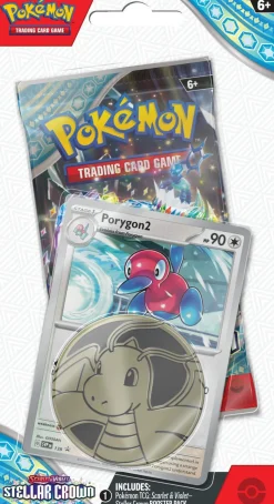 Scarlet & Violet Stellar Crown Porygon2 1P Checklane Pack