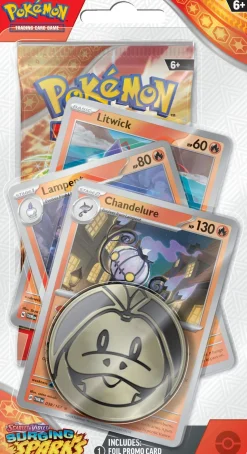 Scarlet & Violet Surging Sparks Chandelure 1P Premium Checklane Pack