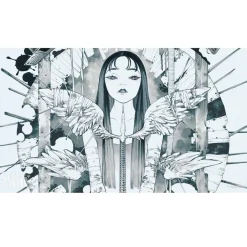 Secret Lair Peach Momoko Psychich Corrosion Play Mat