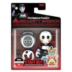 Security Staff Bot Snaps Action Figure