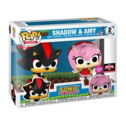 Shadow & Amy Flocked POP! Games Vinyl Figure 2-Pack