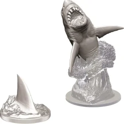 Shark (Wave 9) WizKids Deep Cuts Unpainted Miniature