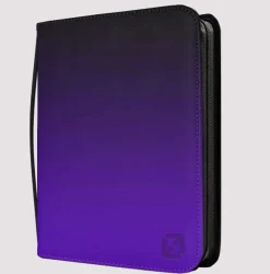 Shield+ Black/Purple Topload Card Binder for 216 Cards