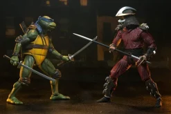 Shredder vs Leonardo Roof Top Battle Action Figure 2-Pack 18 cm