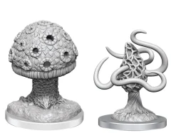 Shrieker & Violet Fungus (Wave 21) Dungeons & Dragons Nolzurs Marvelous Unpainted Miniature