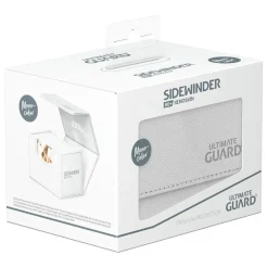 Sidewinder Deck Case White Monocolor Xenoskin Standard Size (80+)