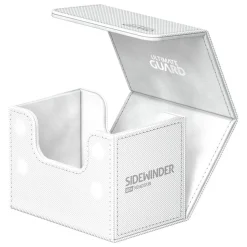 Sidewinder Deck Case White Monocolor Xenoskin Standard Size (80+)