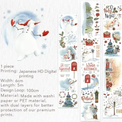 Silent Night Wide PET Tape