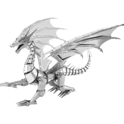 Silver Dragon 3D Metal Model Kit