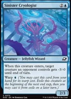 Sinister Cryologist (Enkeltkort)